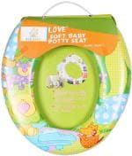 Ole Baby Green Jumbo The Lion With His Jungle Friends Padded Soft And Full Cushion Potty Seat