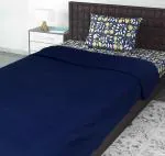 VORDVIGO Soft Warm Fleece Material Single Bed Polar Blanket - Blue (60*90 inches)