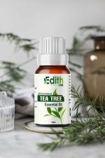 Edith Naturals Best Tea Tree Essential Oil For Skin, Hair, Face, Acne Care, (15 Ml)