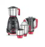 Prestige Regal 750 Juicer Mixer Grinder (4 Jars, Red and Black)