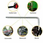 TORX KEY HHK13091 INGCO LONG ARM T10-T50 9PCS SET