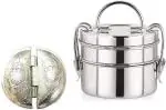 Urban Buy Multicolor Aluminium Gujiya And 2Pcs Lunch Box Kitchen Tool Set 2 Pc