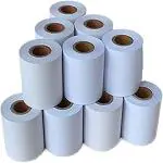REVALS Thermal Rolls Credit Card Swipe Machine Billing Machine Bluetooth Printer 2 inch x 57MM x 15 Meter Thermal Paper Rolls- Set of 15 Rolls