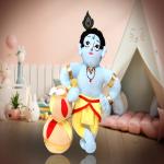 Daddy Kids - musical Mantra Bal Krishna Plush Toy