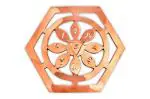 Rudra Centre Brass Bhoum Yantra for South Facing Main Door Vastu Dosh Remedies
