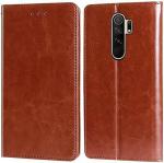 Bluetronic Redmi Mi Poco M2 Brown Leather Dual Protection Flip Cover l Mobile Cover l Mobile Accessories l Case