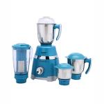MAHARAJA WHITELINE DURAMAXX MX-243 800WATT 4 JAR TURQUOISE BLUE AND SILVER MIXER GRINDER