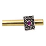 CHAITANYA EMPORIUM vibrant Rectangle shape silver studs