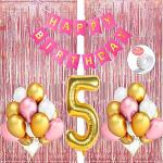SHANAYA Decoration Happy Birthday Foil Balloon Kit (35 Pieces)