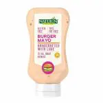 Naturin Burger Mayo Sauce - Ready to Eat Tangy Gluten Free Mayonnaise - 100% Vegetarian - Made with Traditional Indian Spices for Dip, Spread & Cook - 290gm