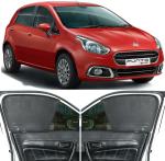 Able Elegant Half Car Magnetic Sun Shade Curtains for Fiat Punto EVO Set of 4 Pcs