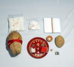 BHAKTI 2 SHAKTI MAKING WORSHIP SPECIAL - Bhai Dooj tika plate set with nariyal | Bhai Dooj Tilak with Coconut | bhai dooj tikka with gola | Bhau beej saman | Bhai duj ka saman | Fancy thali