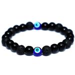 Crystal Divine Evil Eye Healing Crystal Bracelet For Woman 8mm Money Magnet Bracelet For Girls Crystal Bracelet For Men Friendship Gifts Hand Bracelet Couple Bracelet Aesthetic Bracelets For Gifts