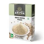 Aripra White Pepper Powder Masala For Making a Delicious Food (Pack Of 1 _ 100 Gram)