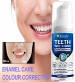 KURAIY Teeth Foam Effectively Remove Yellow Plaque Smoke Stain Dental Cleaning Fresh Breath 60ml