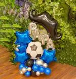 SPECIALYOU.IN Father's Day Decoration Items with Blue balloons for decoration & papa foil balloons for decoration | balloon decoration kit | Birthday decoration items for father - 33 pcs