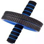 Shopeleven FITNESS 5 minutes Abdominal Work-Out Ab Wheel/Roller Exerciser for Perfect Abs (Pack of 1, Color may Vary)