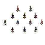 Comet Busters Multicolor Stone Bindi For Women