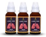 Grinbizz Lungs Care Drop for Smokers, Cleanses and Detoxifies Lungs, Removes Tar and Mucus