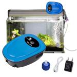 Buraq Blue USB Rechargeable Aquarium Ultra Silent Air Pump