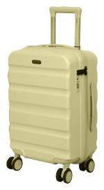 ROMEING VENICE Polycarbonate (20 Inch | 55 cm) (Yellow) Hard-sided Cabin Luggage Trolley Bag