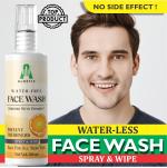 ALOETIC Waterless face wash for oil control 99% Germs cleanser & UV-Rays Protect & Refreshing Face With Cooling Scent.