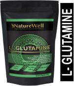 Naturewell Micronised L-Glutamine Powder Supplement Advanced Glutamine - Mixed Fruit, 300 Gram