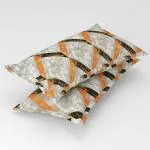 Gharsaaz Multicolor Printed Polycotton Pillow Covers Set of 2