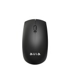 AULA AM201 Wireless Optical Mouse (2.4GHz Wireless, Black)