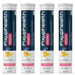 Fixuphealth Melatonin Nardostachys Jatamansi Extract Effervescent Tablet Pack of 4 (20 tablets)