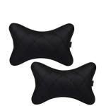 Able Elite Neckrest Necksupporters Pillow Black for Volvo- XC90 Old Set of 2 pcs