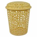 Regalo Plastic Multipurpose Laundry Basket (30 L) (Ivory)
