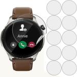 Toppings Watch Screen Protector Anti-Bubble and Anti-Fingerprint PET Film 0.12mm Thickness Screen Guard for Amazfit GTR 4 Pack of 2