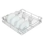 LeAves Cotton Silver Modular Kitchen Cabinet Cup and Saucer Basket