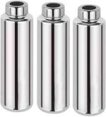 STEEPLE VISAXMI Stainless Steel Water Bottle 1000 ml (Pack of 3)