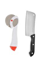 Blue Wonder Stainless Steel Apex Pizza Cutter With Stainless Steel Black Handle Meat Chapper and (Multicolour, Pack of 2)