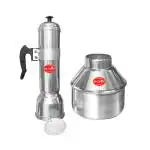 Mr. Cheff Puttu Kudam Puttu Maker Pure Aluminium Steamer (1.5 L)