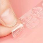 KALAP BY KJ Maan 8 Sheets Double-Sided Nail Jelly Sticker Waterproof Breathable Glue Tabs Jelly Glue Adhesive Tabs Super Sticky Fake Nail Glue Stickers for Manicure(8 Sheets 192 pcs)