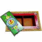 Sanskritihandicraft Wooden Box 10X10 Inch