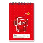 Navneet Youva| Writing Pad for Offices and Conferences| Size 14 cm x 21.5 cm| Single Line| 100 Pages| Pack of 6
