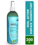 NATURYZ Multipurpose Alcohol Based Surface Disinfectant Spray for Soft and Hard Surfaces Like Door Knobs, Toilet Seats, Packages, Furniture, Car Interiors at Home & office- 200ml (200 ml)