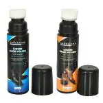 Shoeshine liquid shoe polish (Pack of 2) for instant shine on leather shoes and boot