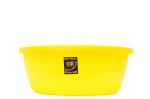 KKR INDUSTRIES Round Plastic Dynamic Basin / Gamla 10 Inches & 10L Plastic Bucket (Yellow)