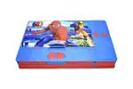 SAMVARDHAN Jumbo Pencil Box for Kids Blue (Cartoon, Pack of 1)