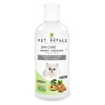 Pet Royale Cat Shampoo with Conditioner | Cat shampoo for Persian cat | Cat Kitten Anti Dandruff Shampoo For Cats White Normal | Anti Itch Cat Shampoo - Aloe Vera, Walnut and Avocado, Paraben free, Dye free, Soap free