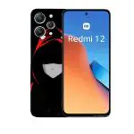Toppings Printed Matte finish Vinyl Skin Sticker (This is not Back Case Covers) Scratch Less for Mobile Back and Camera lens for Xiaomi Redmi 12 Design C03 -MT