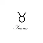 SIMPLY INKED Taurus Astrology Temporary Tattoo, Letter & Zodiac symbol Tattoo for all (Taurus Astrology Tattoo) Pack of 2