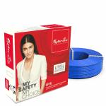 Fybros Blue Copper 16 Amps Ultra Flexible FR PVC Insulated 1.5 Sq Mm Wire Cable 90 Meter
