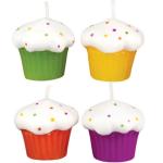 Wilton Cupcake Shaped Candle 1.25 inch (Set of 4)