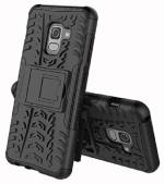 KWINE CASE Samsung Galaxy A6 Plus Black Rubber Back Cover